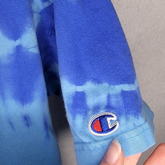 Champion Blue Crop Top - Picture 3 of 4